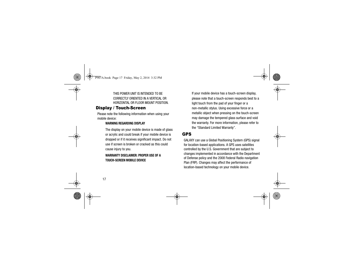 Samsung SM-P907AZKAATT User Manual | Page 22 / 53