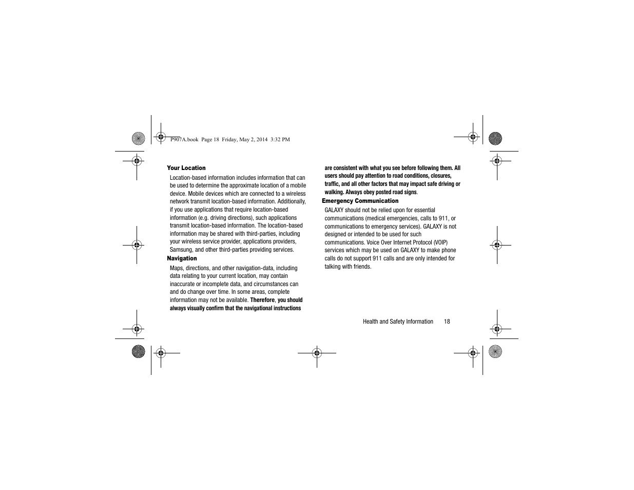 Samsung SM-P907AZKAATT User Manual | Page 23 / 53