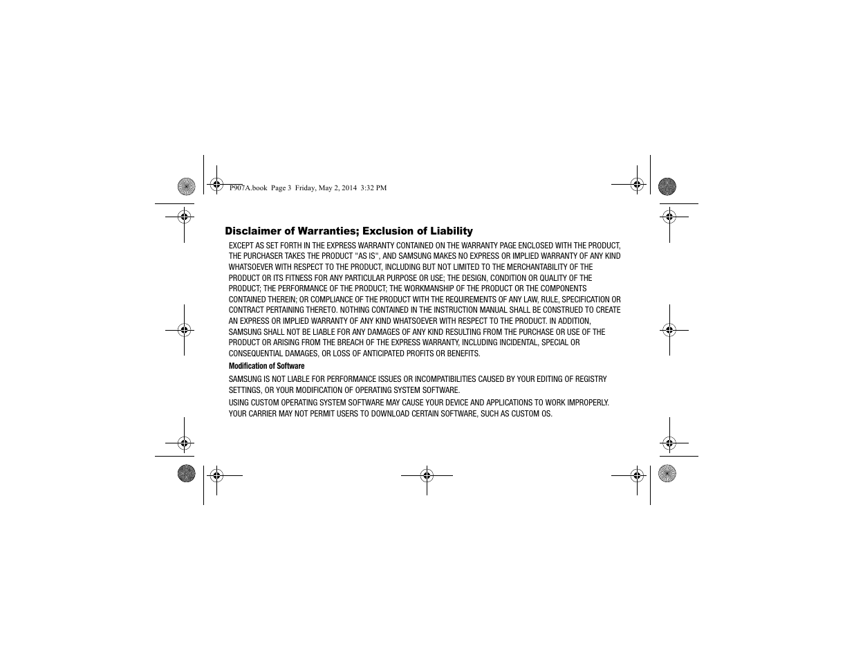 Samsung SM-P907AZKAATT User Manual | Page 3 / 53