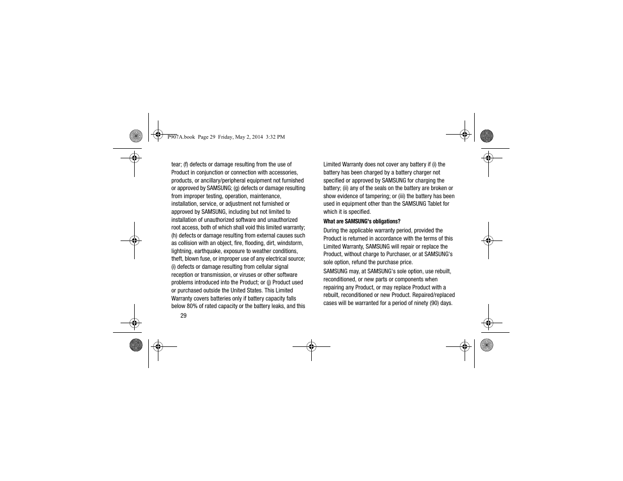 Samsung SM-P907AZKAATT User Manual | Page 34 / 53