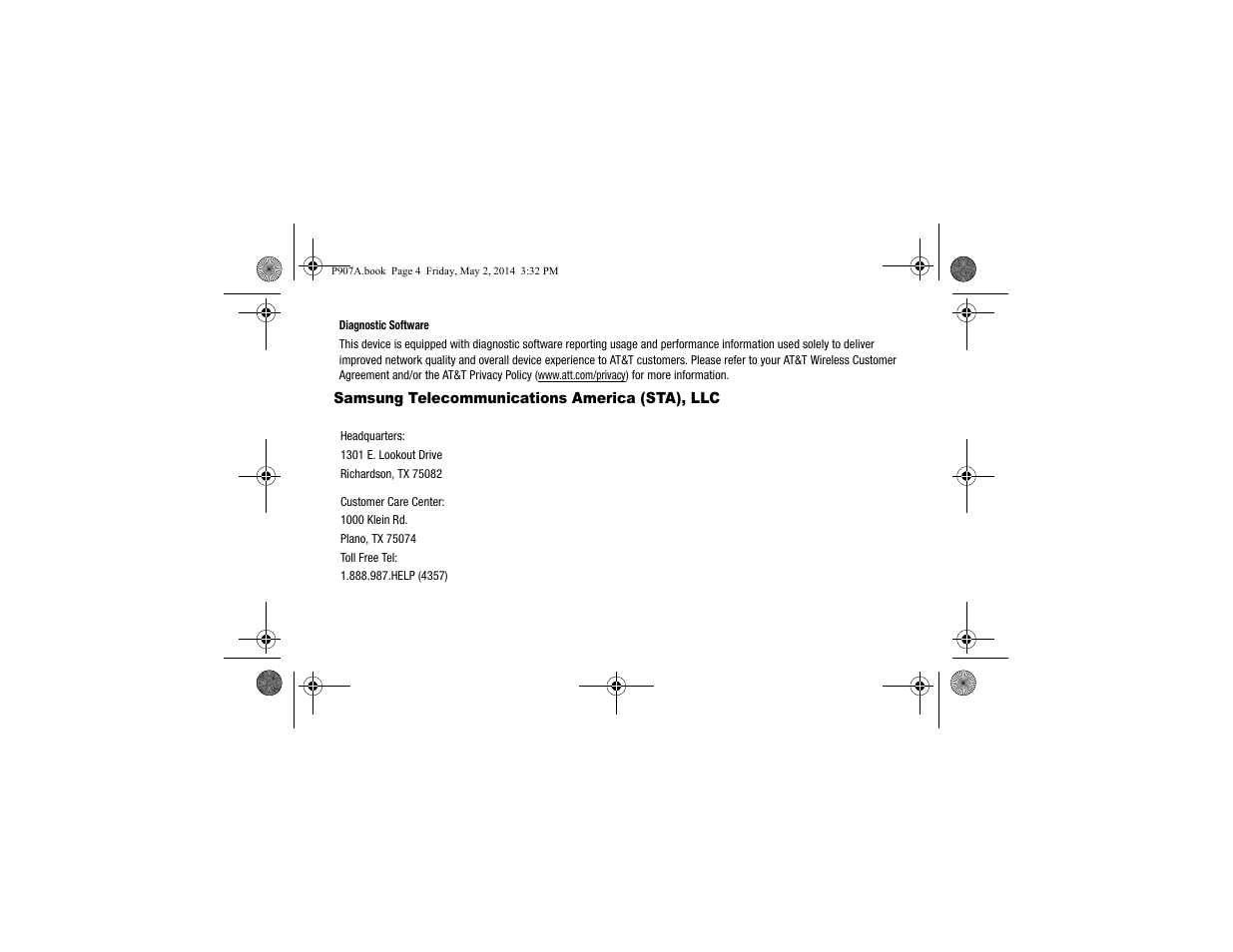 Samsung SM-P907AZKAATT User Manual | Page 4 / 53