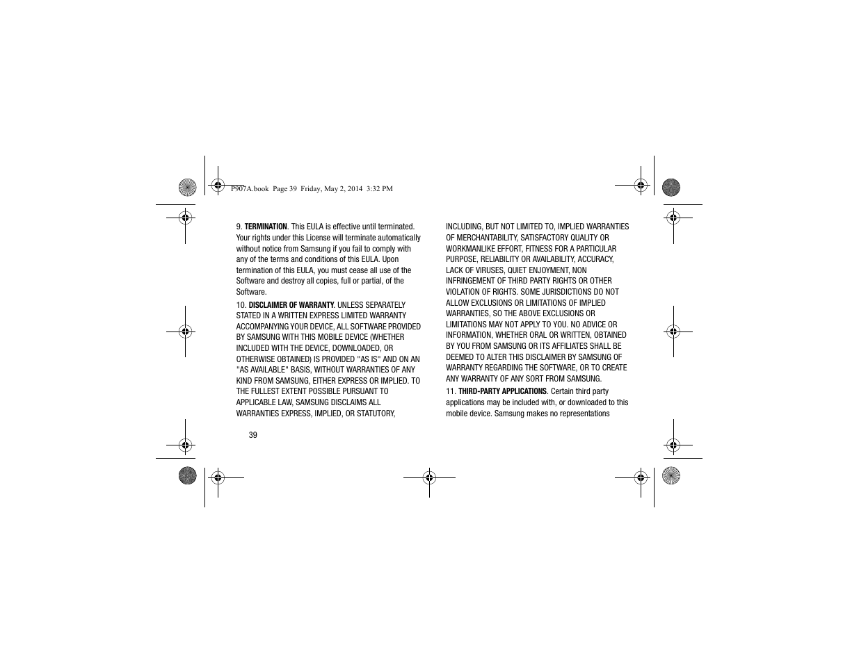 Samsung SM-P907AZKAATT User Manual | Page 44 / 53