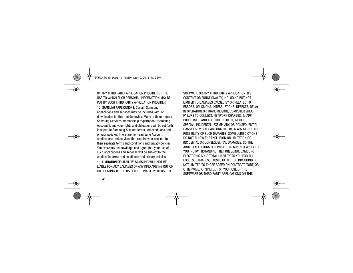 Samsung SM-P907AZKAATT User Manual | Page 46 / 53