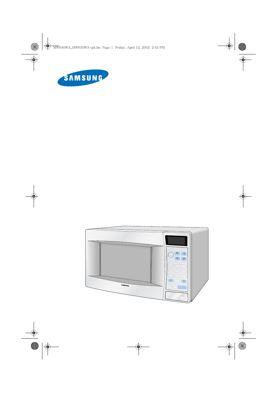 Samsung MW650WA-XAA User Manual | 28 pages