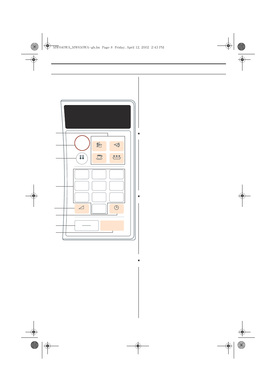 Your new microwave oven | Samsung MW650WA-XAA User Manual | Page 8 / 28