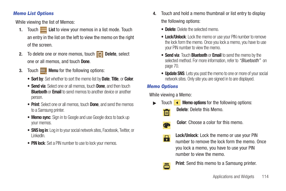 Samsung GT-P7510MADVZW User Manual | Page 117 / 181