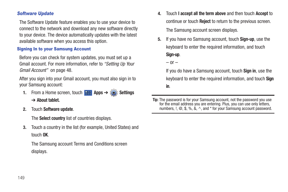 Samsung GT-P7510MADVZW User Manual | Page 152 / 181