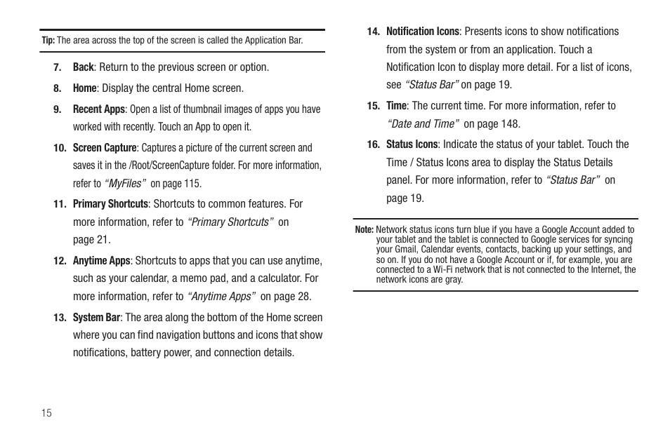 Samsung GT-P7510MADVZW User Manual | Page 18 / 181