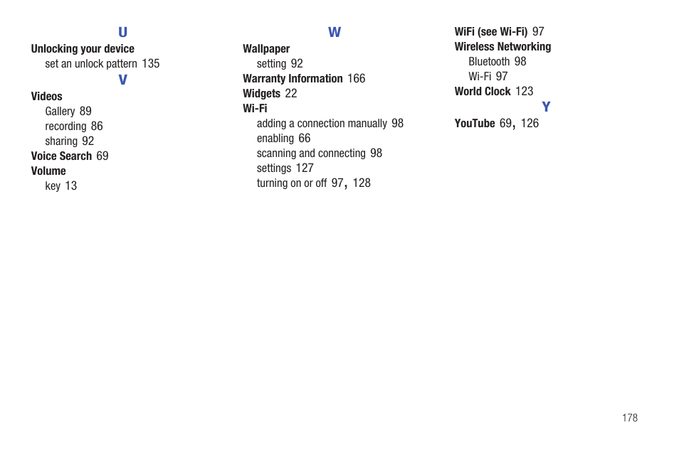 Samsung GT-P7510MADVZW User Manual | Page 181 / 181