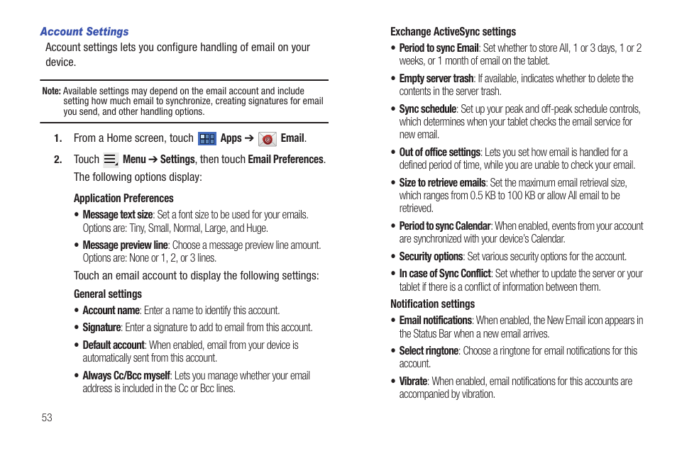 Samsung GT-P7510MADVZW User Manual | Page 56 / 181