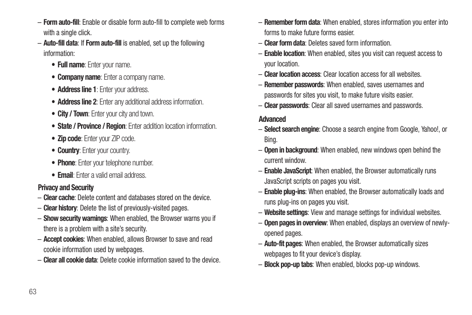 Samsung GT-P7510MADVZW User Manual | Page 66 / 181