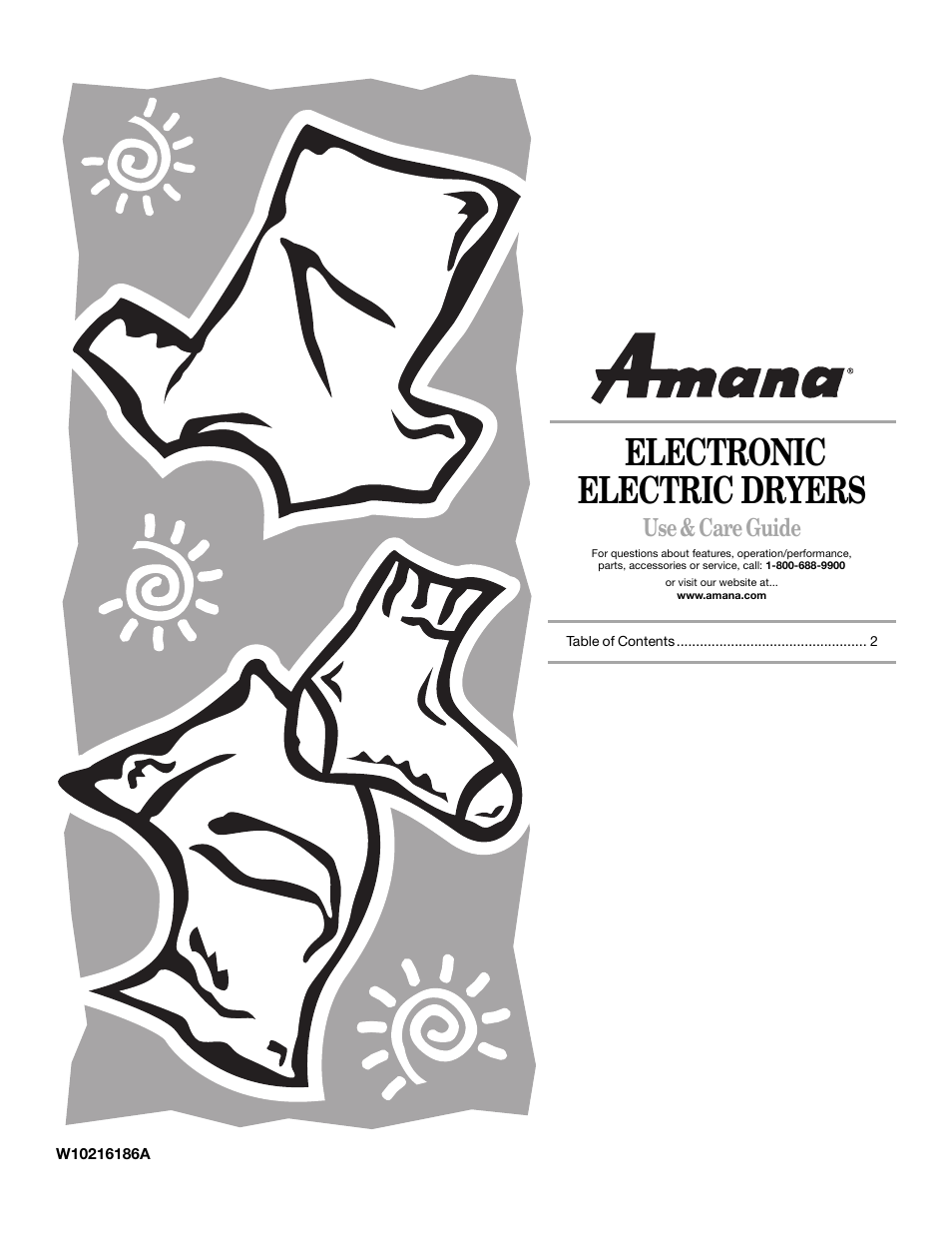 Amana W10216186A User Manual | 28 pages