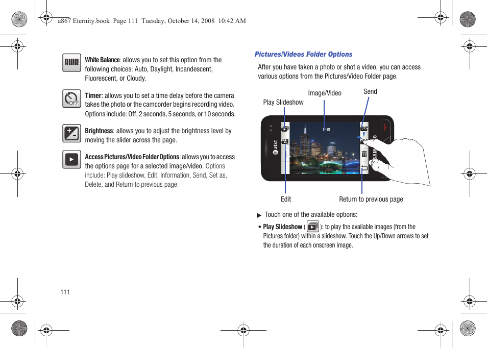 Samsung SGH-A867ZKAATT User Manual | Page 114 / 198