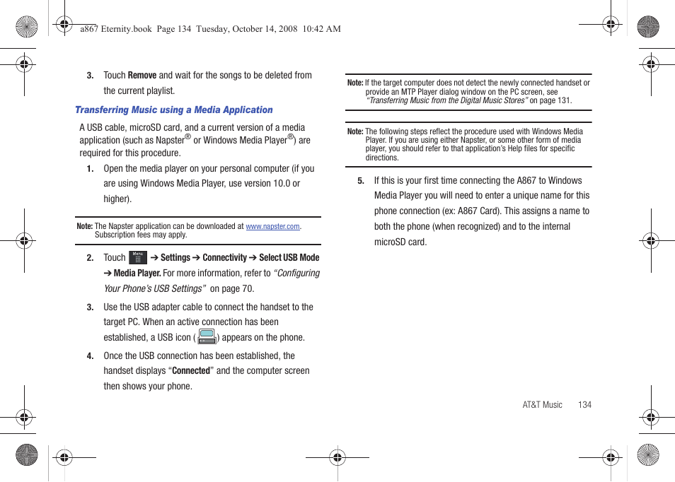 Samsung SGH-A867ZKAATT User Manual | Page 137 / 198