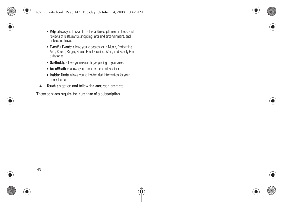Samsung SGH-A867ZKAATT User Manual | Page 146 / 198