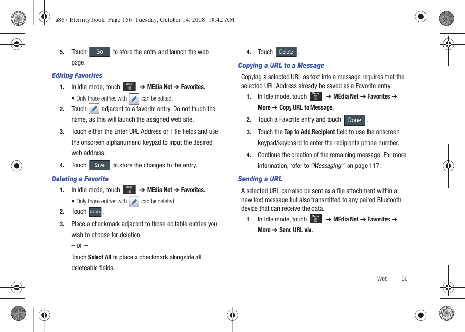 Samsung SGH-A867ZKAATT User Manual | Page 159 / 198