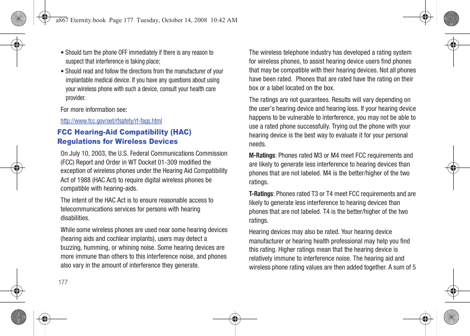 Wireless devices | Samsung SGH-A867ZKAATT User Manual | Page 180 / 198