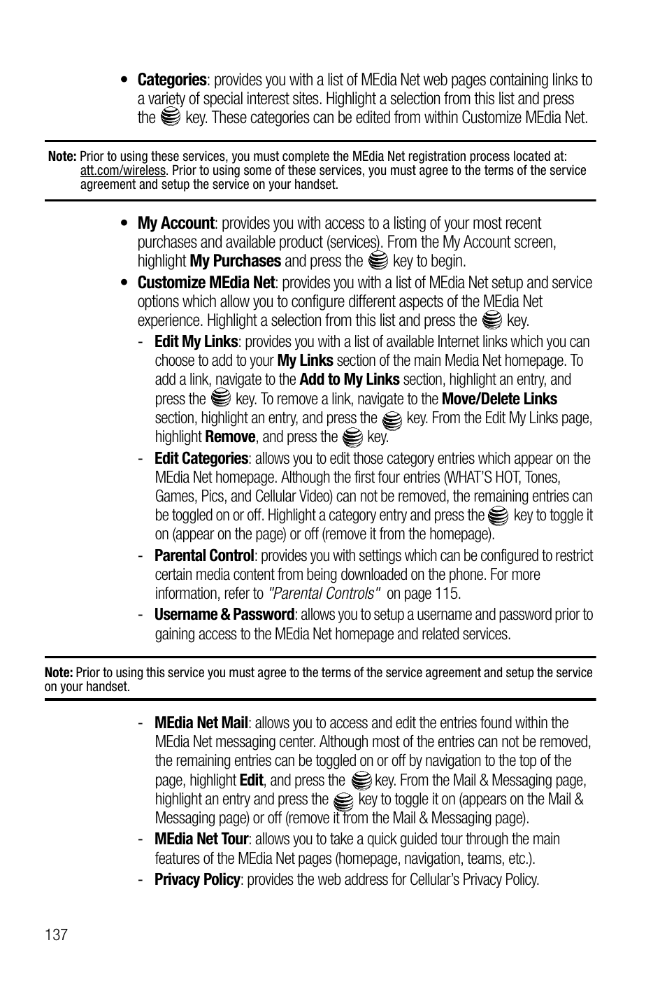 Samsung SGH-A737HBAATT User Manual | Page 140 / 180