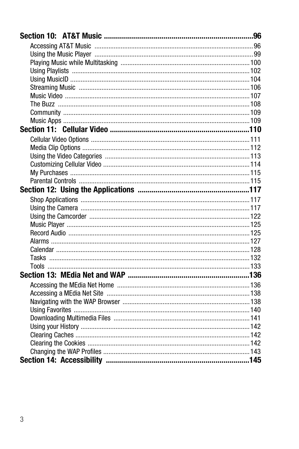 Samsung SGH-A737HBAATT User Manual | Page 6 / 180