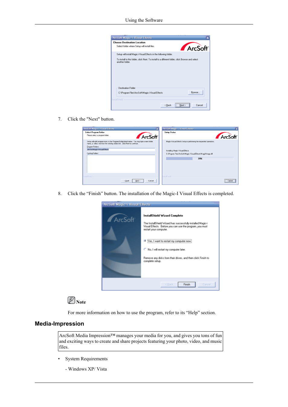 Media-impression | Samsung LS22LDPJFV-ZA User Manual | Page 35 / 95