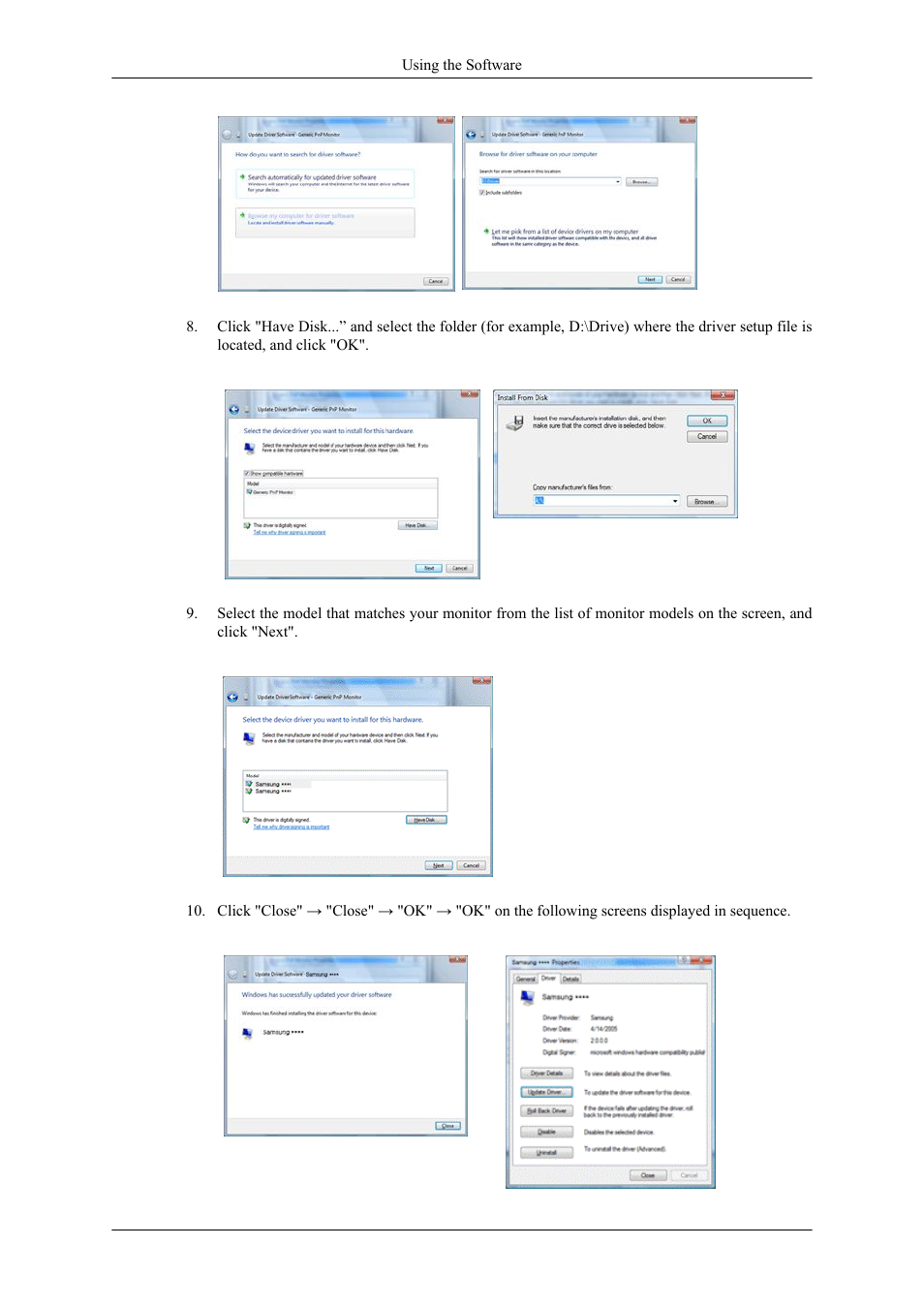 Samsung LS22LDPJFV-ZA User Manual | Page 46 / 95