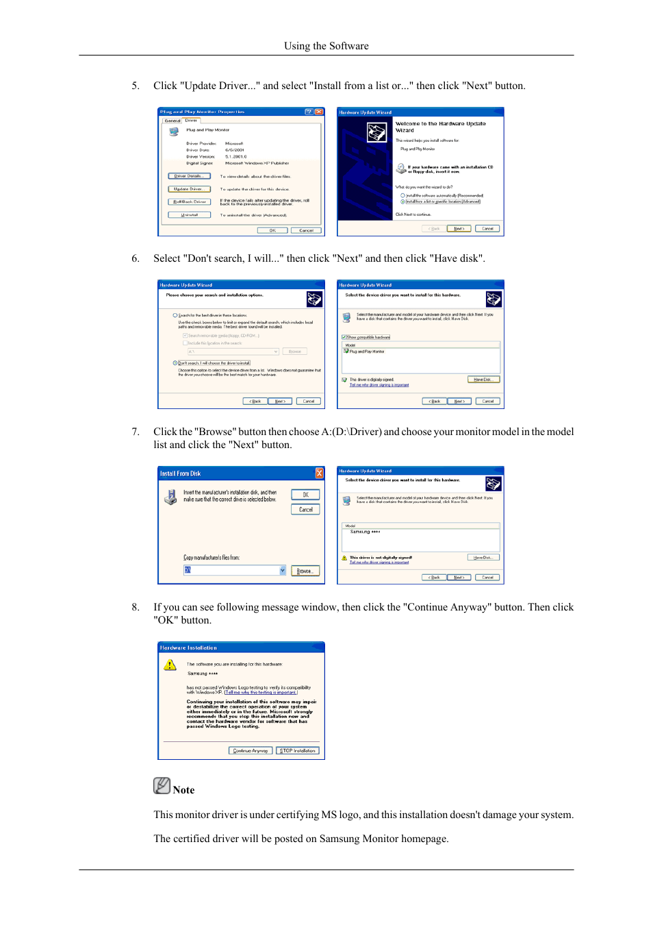 Samsung LS22LDPJFV-ZA User Manual | Page 48 / 95