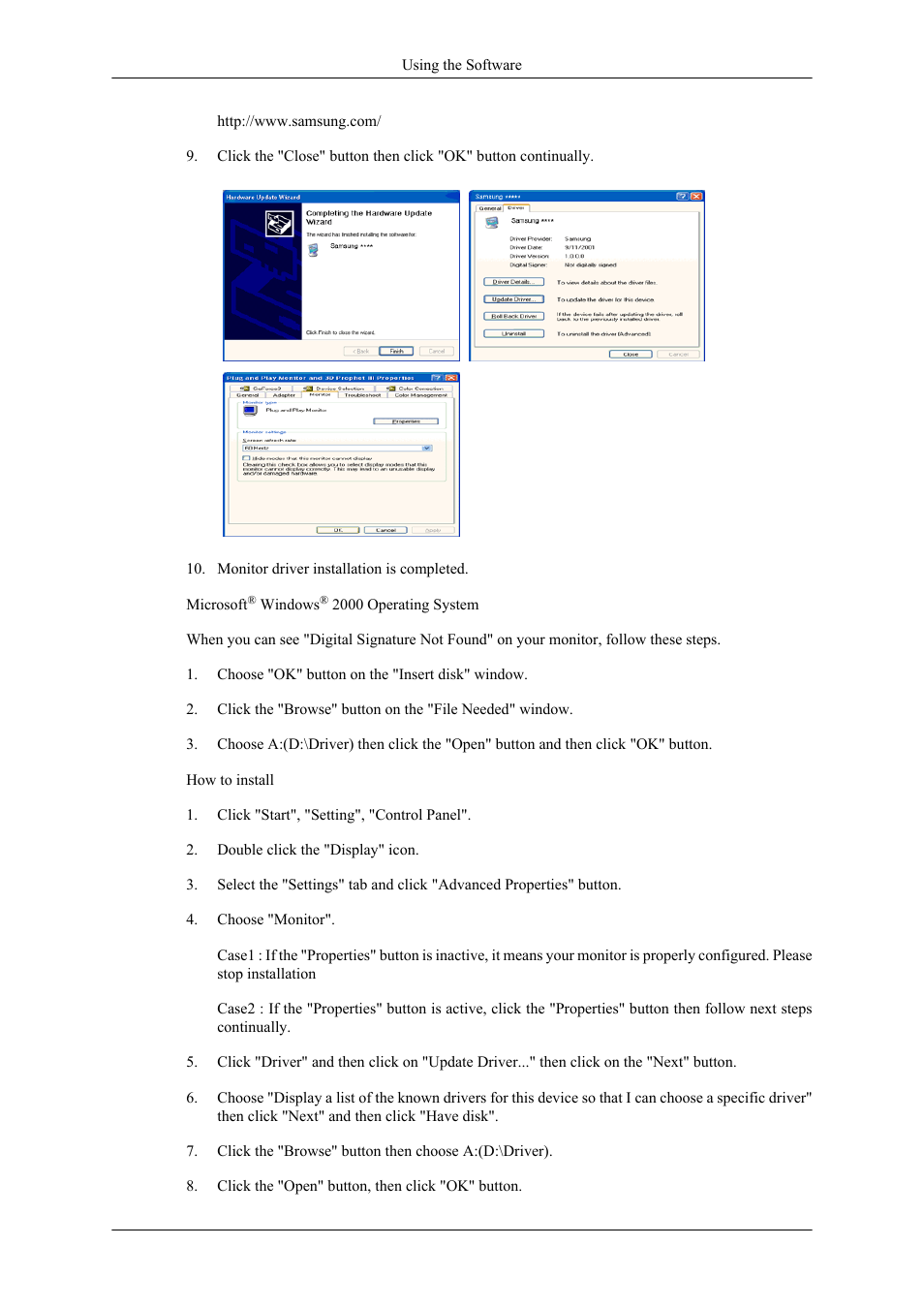 Samsung LS22LDPJFV-ZA User Manual | Page 49 / 95