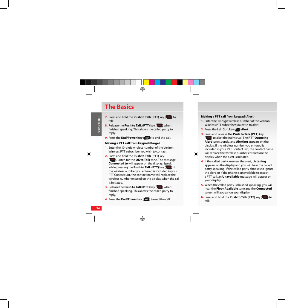 The basics | Samsung SCH-U640EKAVZW User Manual | Page 34 / 105