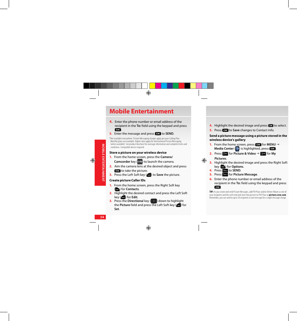 Mobile entertainment | Samsung SCH-U640EKAVZW User Manual | Page 54 / 105