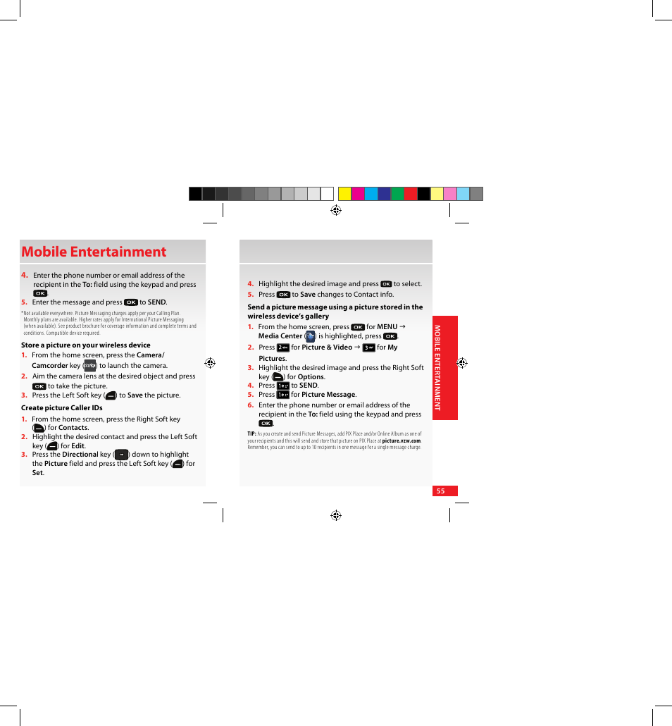 Mobile entertainment | Samsung SCH-U640EKAVZW User Manual | Page 55 / 105