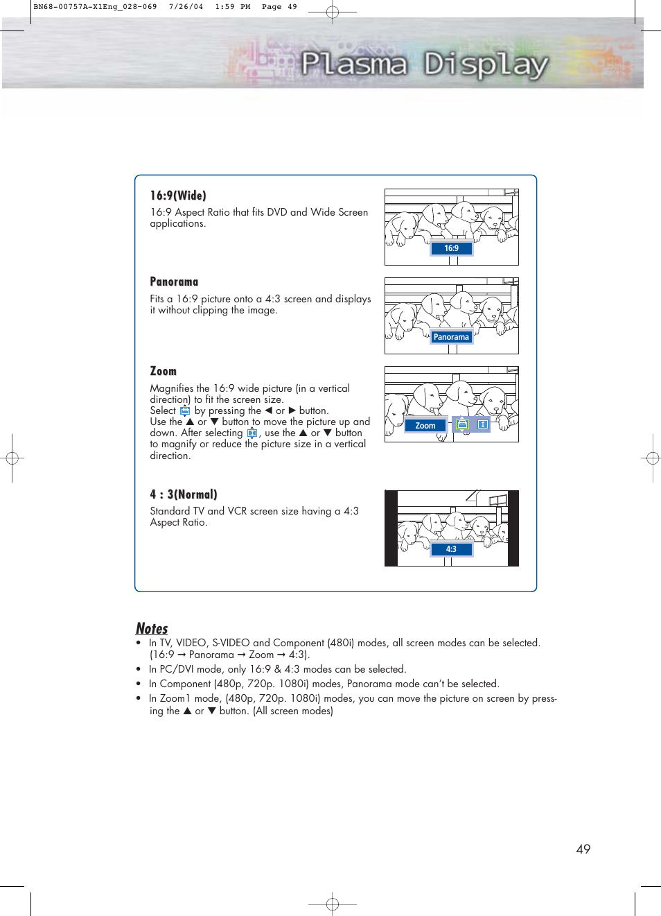 Samsung HPP4271X-XAA User Manual | Page 49 / 116