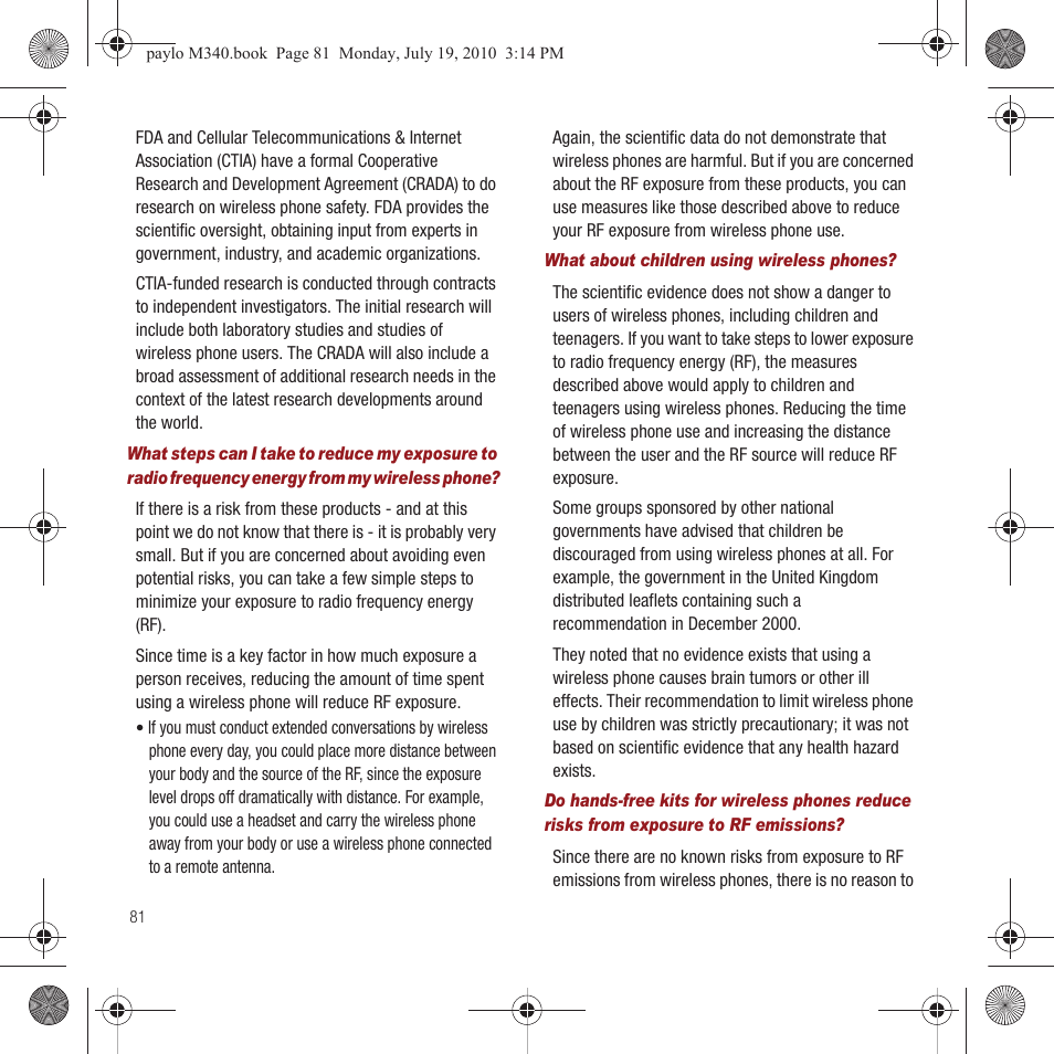 Samsung SPH-M340ZPAVMU User Manual | Page 84 / 106