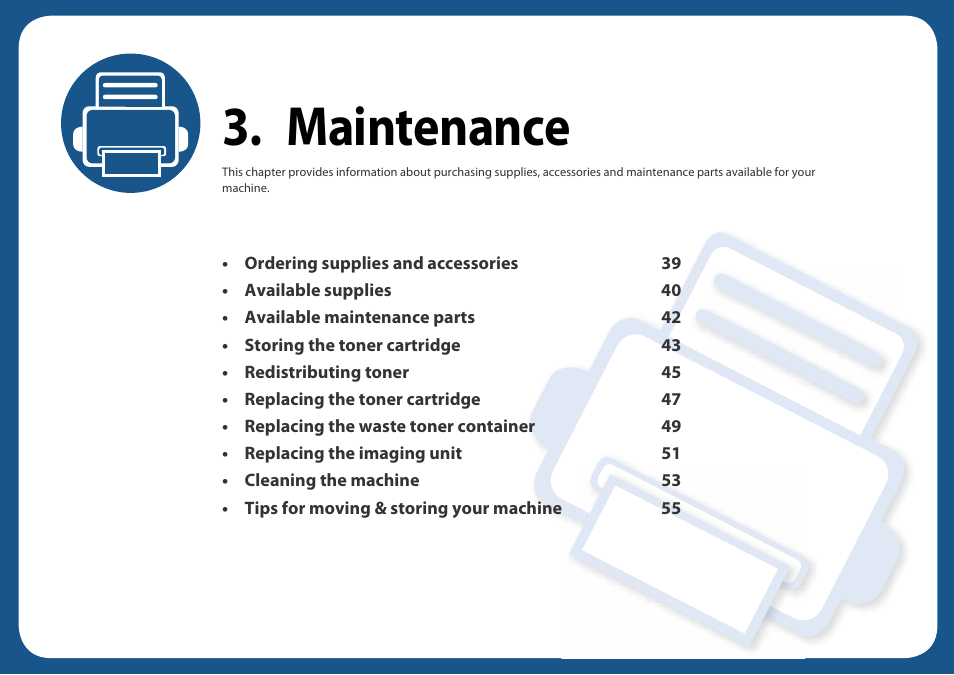 Maintenance | Samsung SL-C410W-XAA User Manual | Page 38 / 232