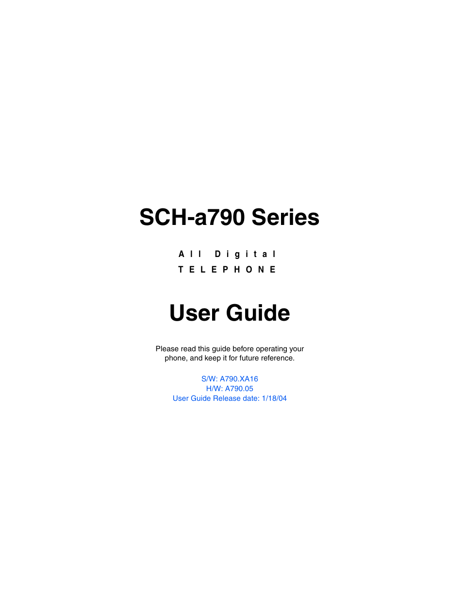 Samsung SCH-A790ZKVXAR User Manual | 198 pages