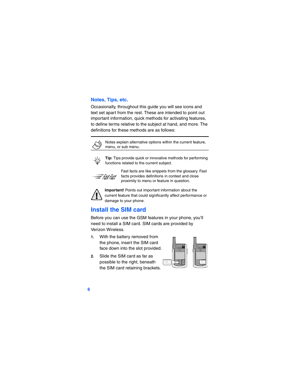 Install the sim card | Samsung SCH-A790ZKVXAR User Manual | Page 14 / 198