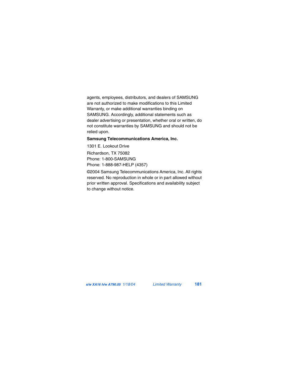 Samsung SCH-A790ZKVXAR User Manual | Page 189 / 198