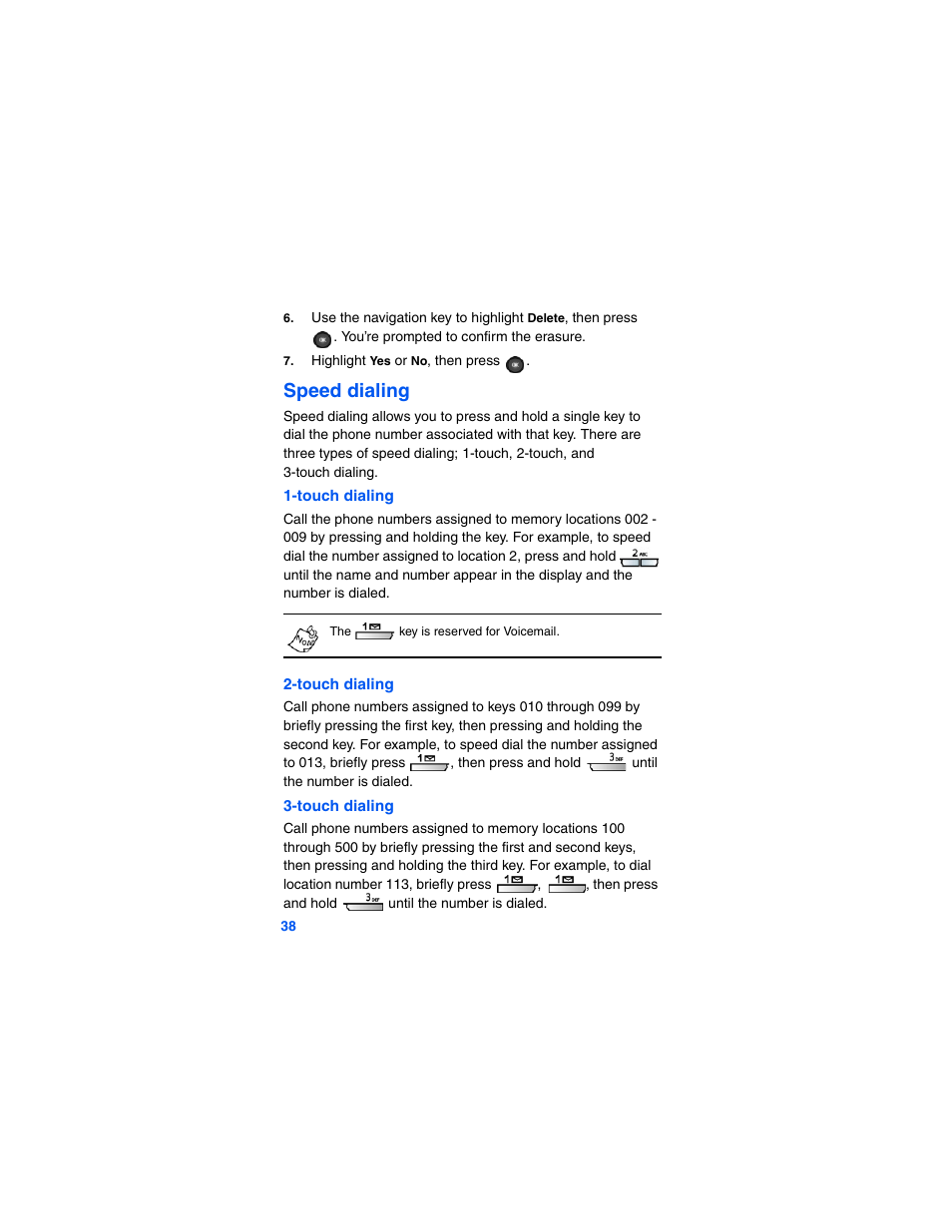 Speed dialing | Samsung SCH-A790ZKVXAR User Manual | Page 46 / 198