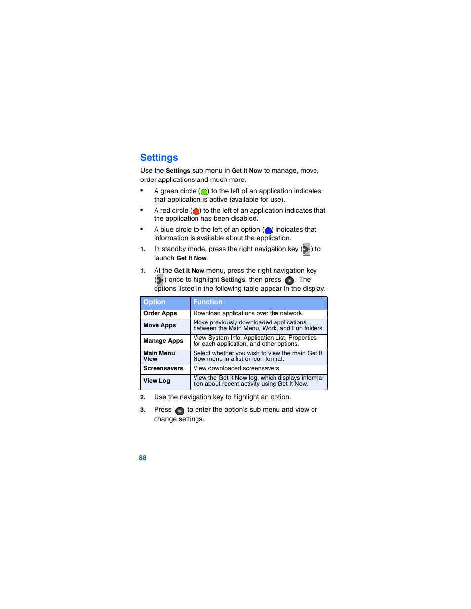 Settings | Samsung SCH-A790ZKVXAR User Manual | Page 96 / 198