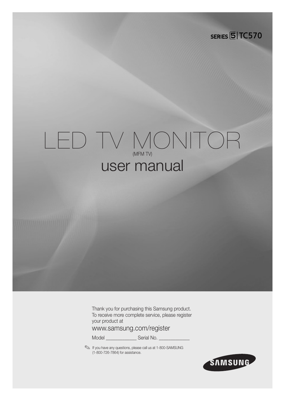 Samsung LT28C570ND-ZA User Manual | 44 pages