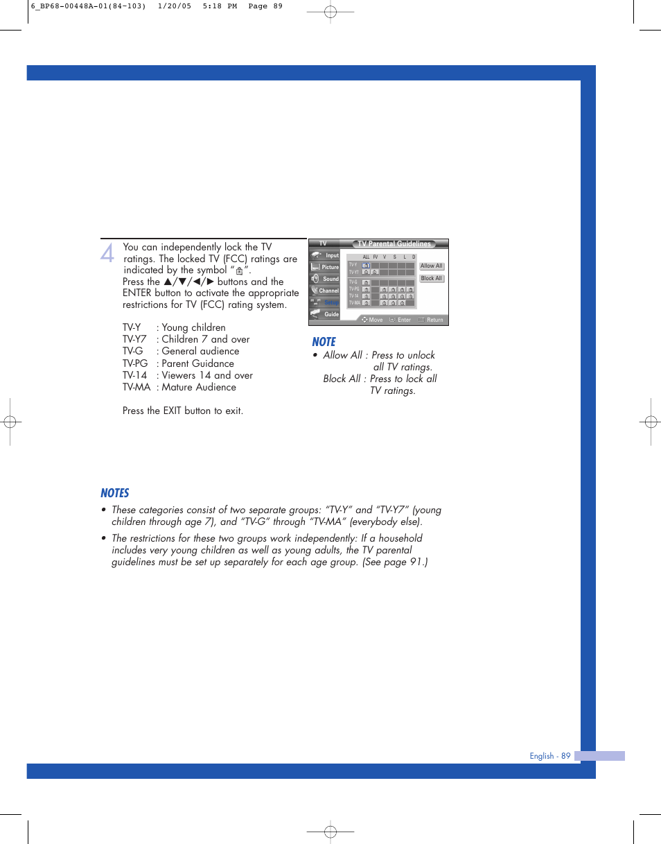 Samsung HLR5087WX-XAA User Manual | Page 89 / 104