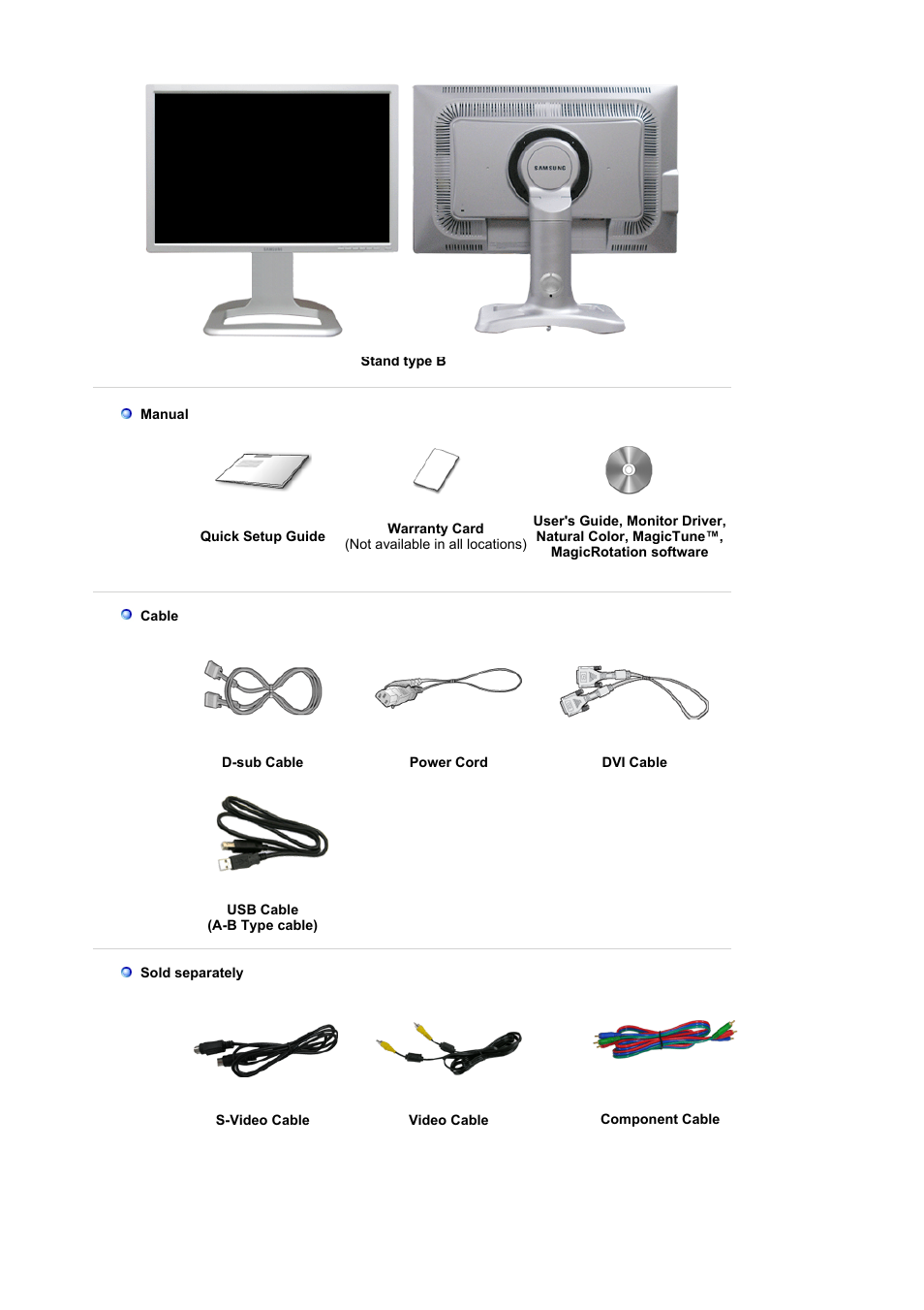 Samsung LS24BRBAB-XAA User Manual | Page 10 / 84