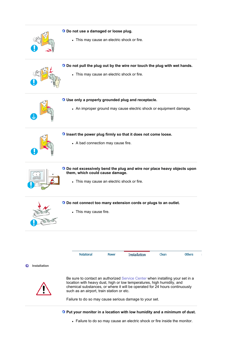 Installation | Samsung LS24BRBAB-XAA User Manual | Page 3 / 84