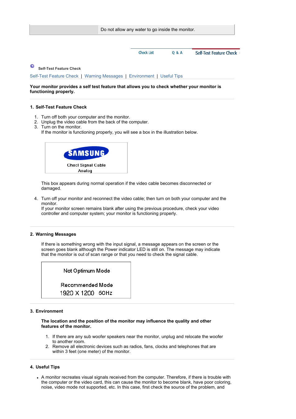 Specifications | Samsung LS24BRBAB-XAA User Manual | Page 71 / 84