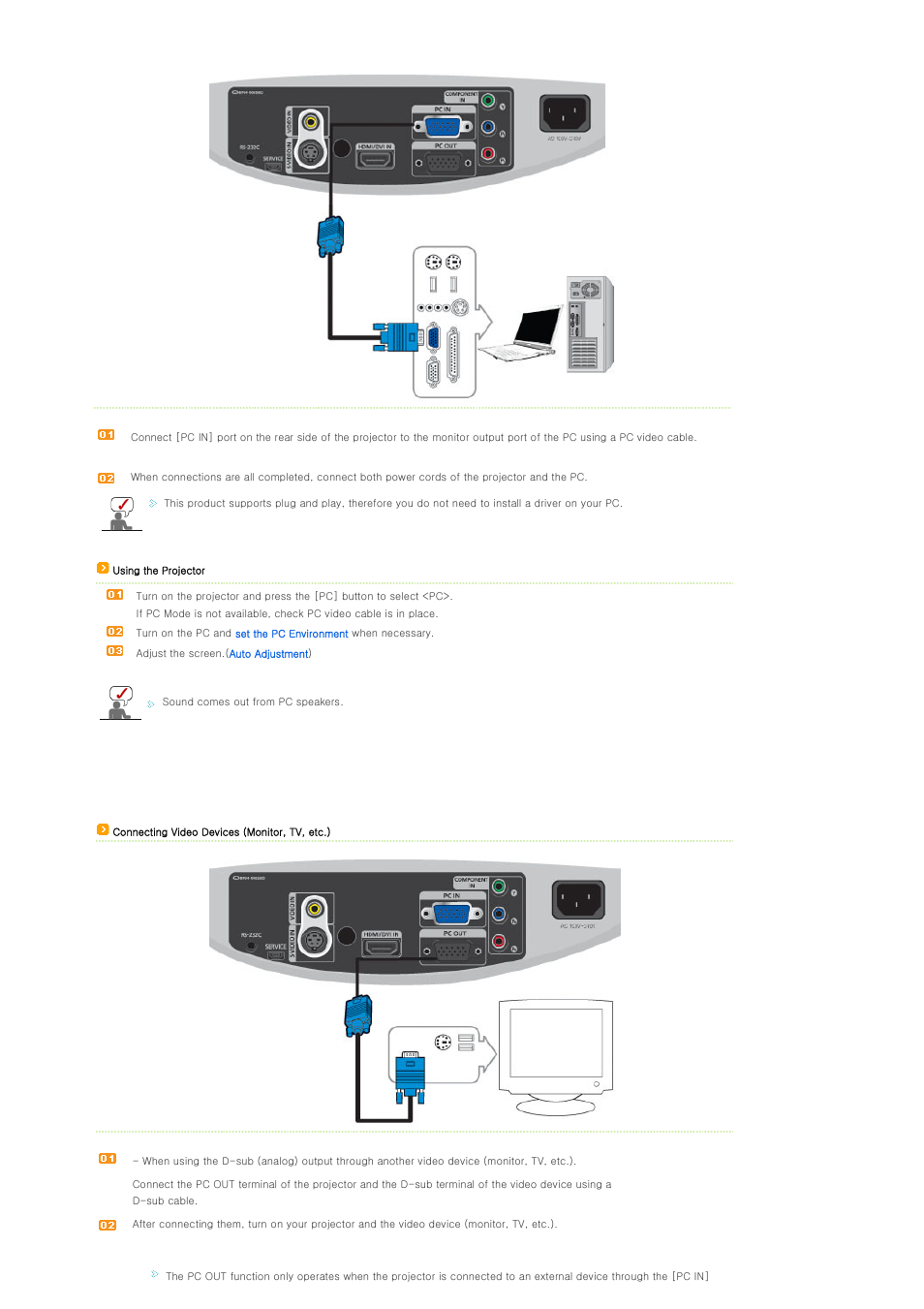 Samsung SPD400SX-ZA User Manual | Page 23 / 38