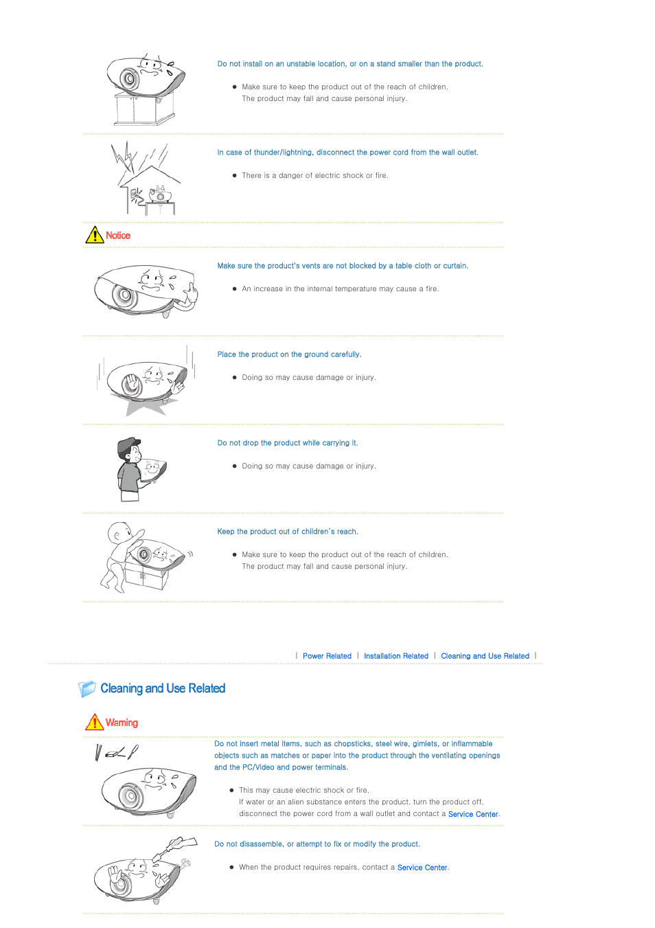 Samsung SPD400SX-ZA User Manual | Page 4 / 38