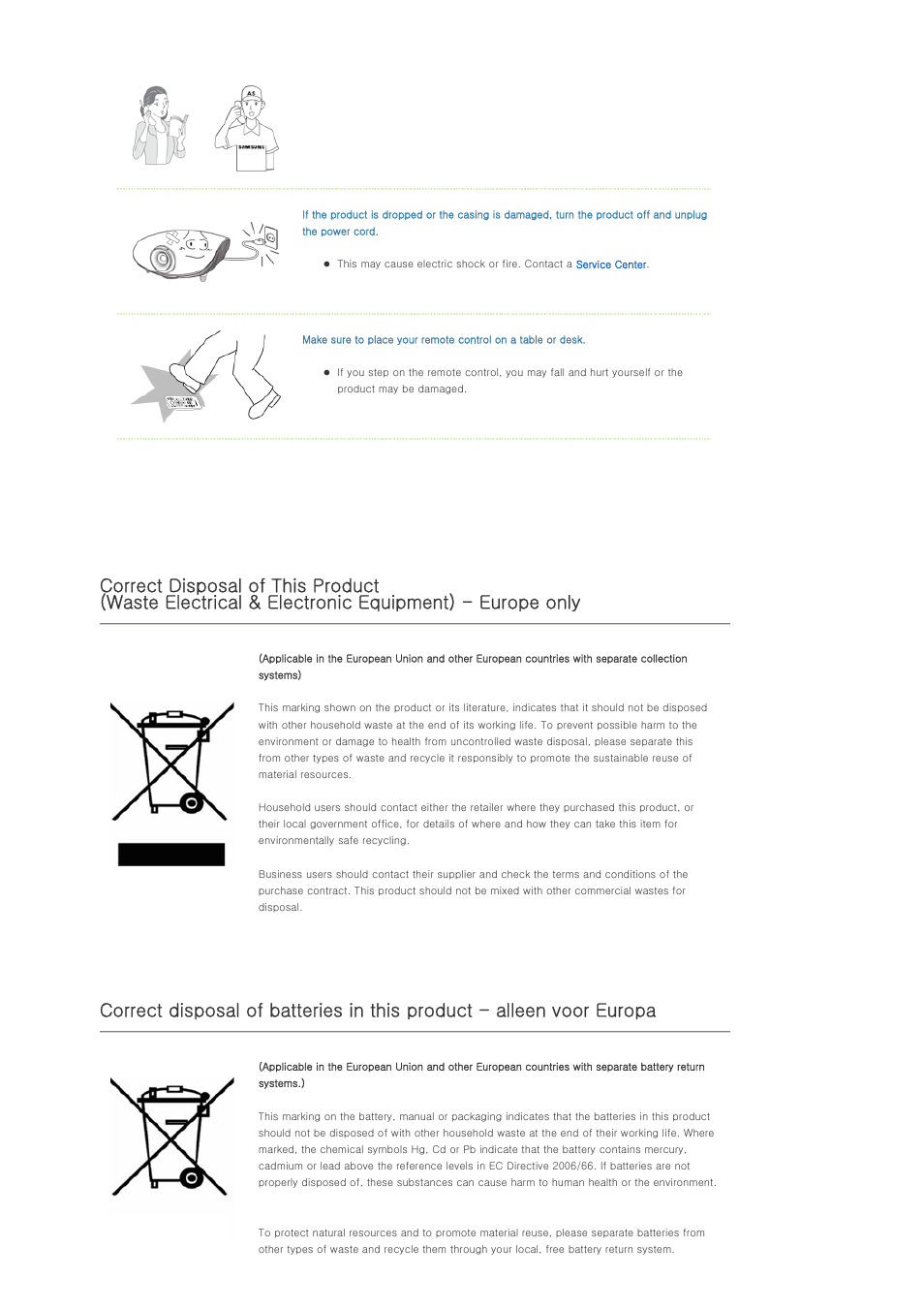 Samsung SPD400SX-ZA User Manual | Page 6 / 38