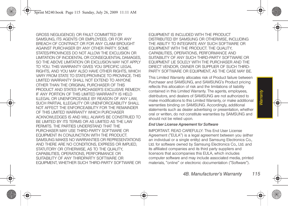 Samsung SPH-M240ZKASPR User Manual | Page 127 / 137