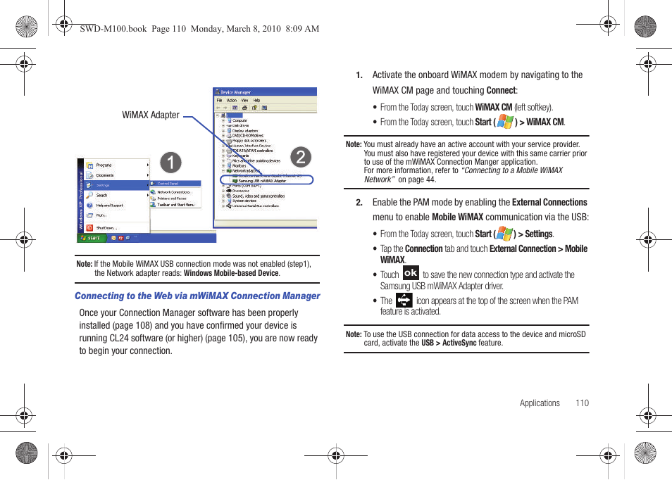 Samsung SWD-M100ZKECLW User Manual | Page 113 / 159