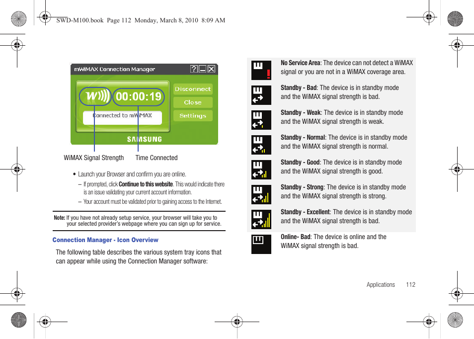 Samsung SWD-M100ZKECLW User Manual | Page 115 / 159