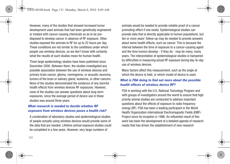 Samsung SWD-M100ZKECLW User Manual | Page 134 / 159